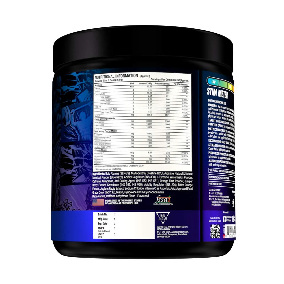 ProSupps Hyde Xtreme Hard-Hitting Energy Pre Workout