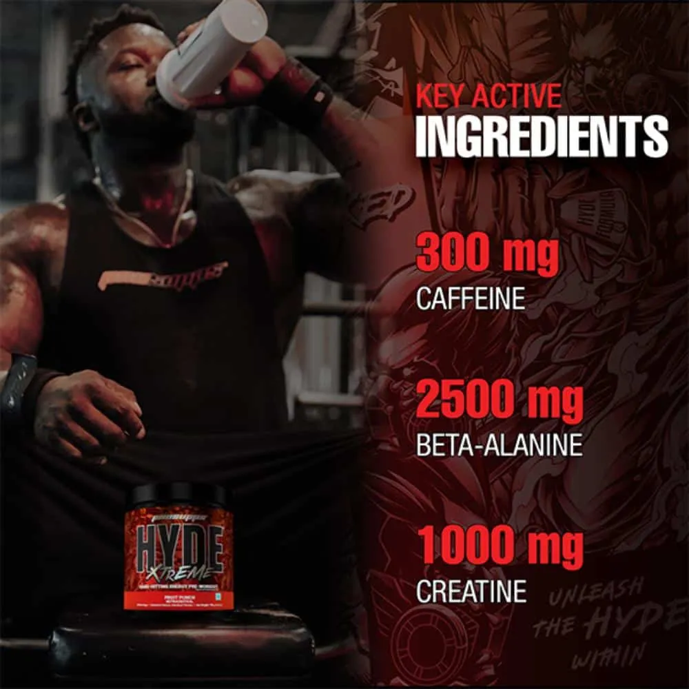 ProSupps Hyde Xtreme Hard-Hitting Energy Pre Workout