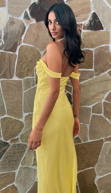 Rosalia -  Elegante Off-Shoulder Jurk