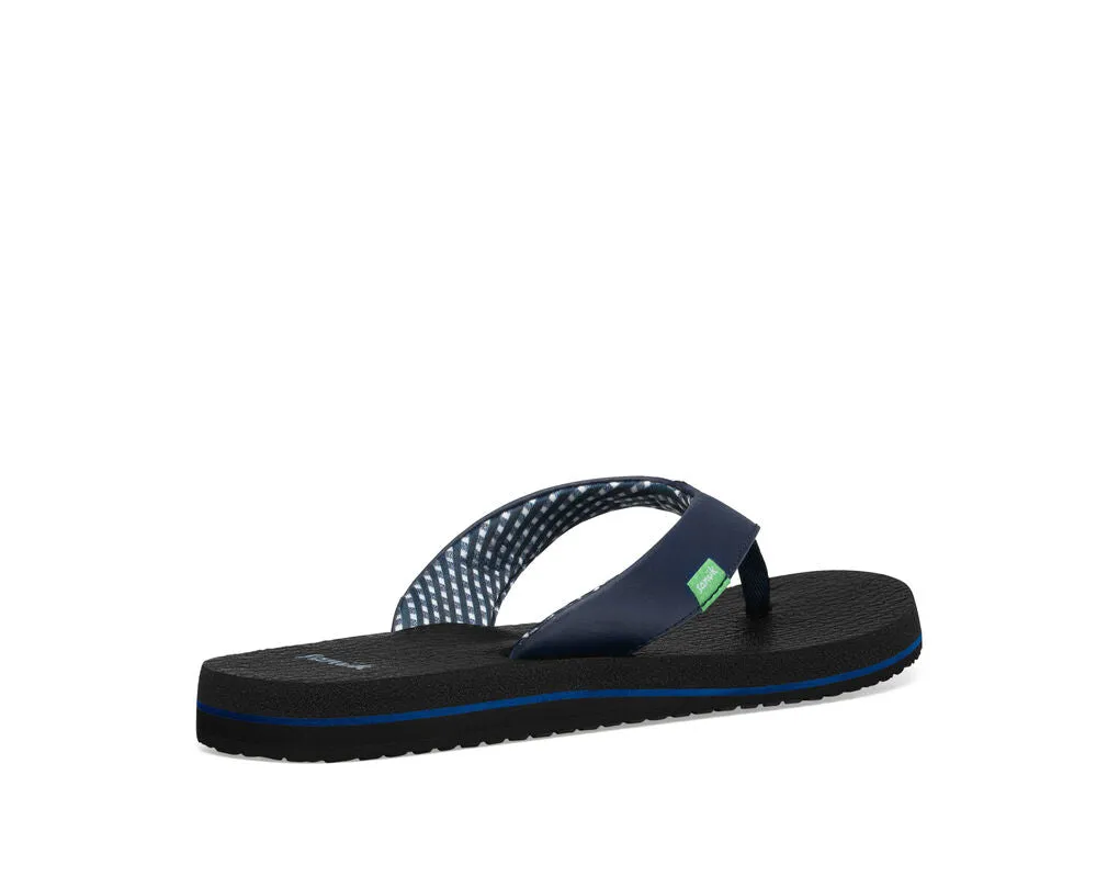 Sanuk Women's Yoga Mat Flip Flop - Navy SWS2908
