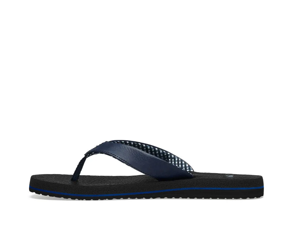 Sanuk Women's Yoga Mat Flip Flop - Navy SWS2908