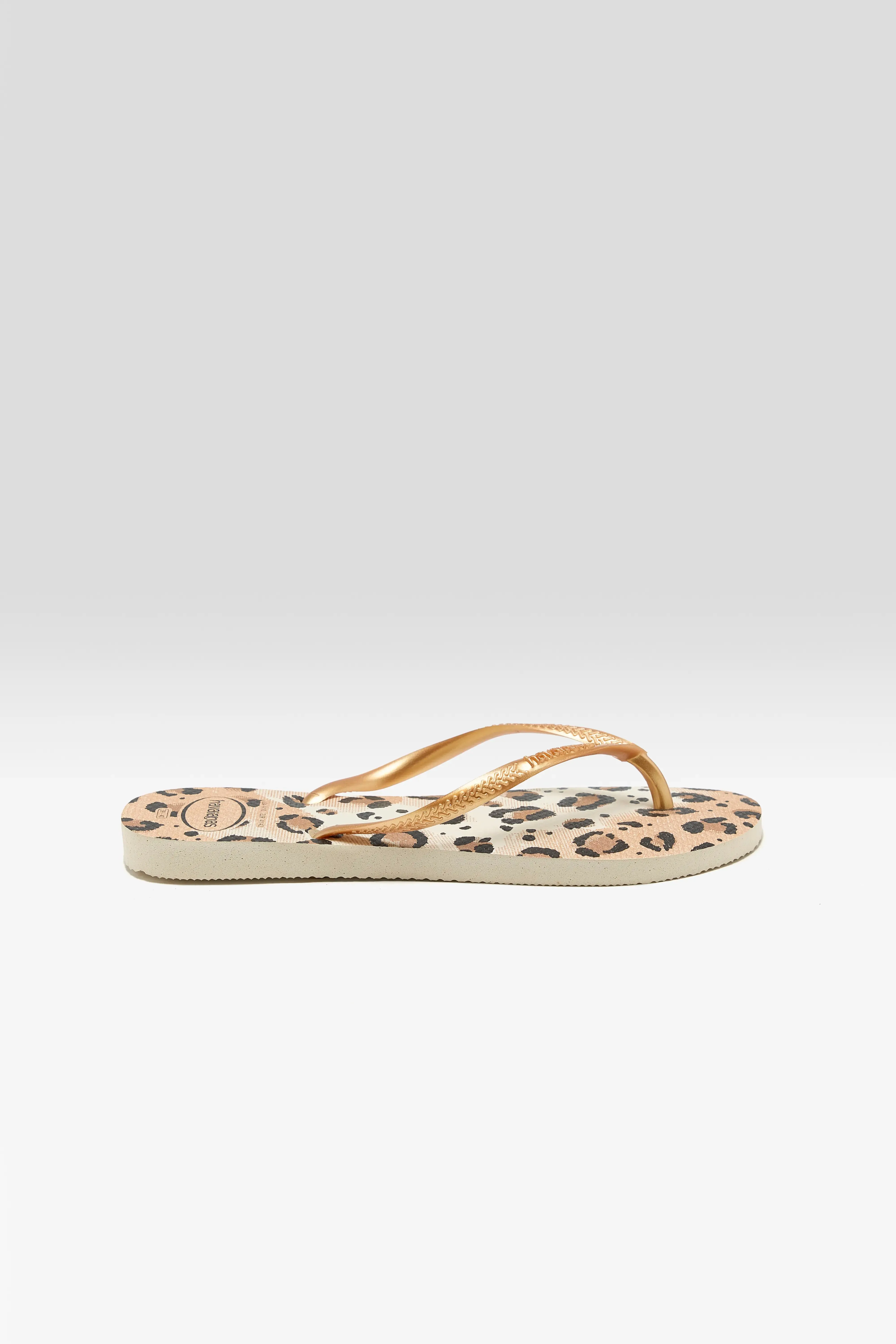 Slim Anamals Flip Flops for Women  (251 / W / BROWN)