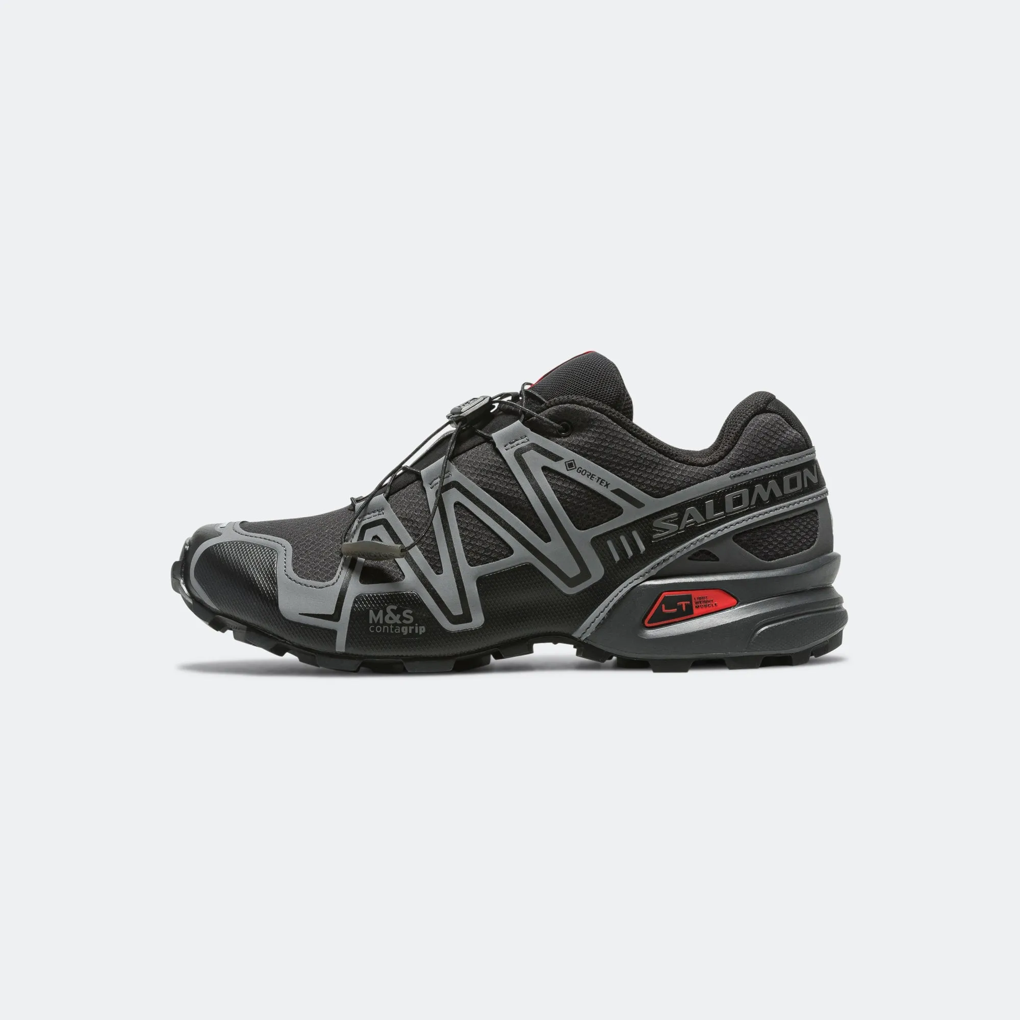 Speedcross 3 GTX - Black/Asphalt-Flame Scarlet