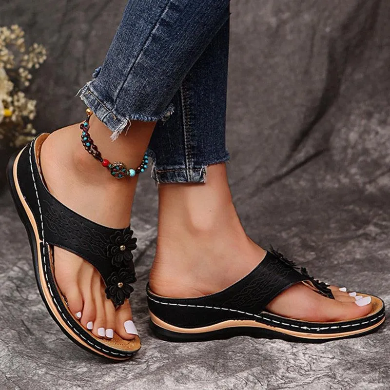 Sylis | Flower Flip-Flops
