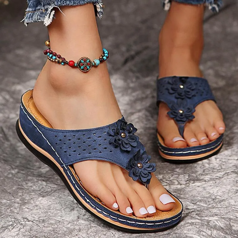 Sylis | Flower Flip-Flops