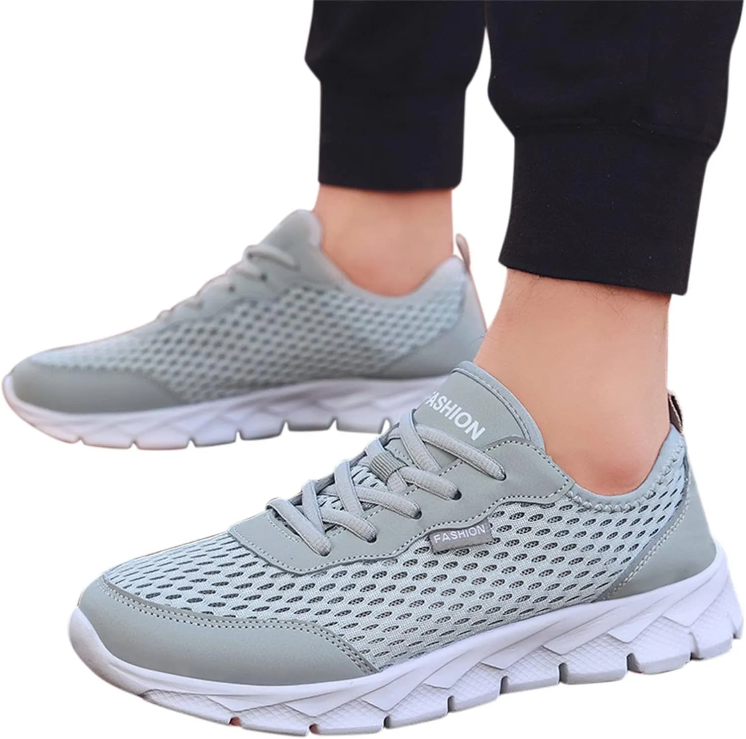 Womens Walking Shoes Lace Up Lightweight Memory Foam Cheer Slip On Shoes Women Workout Casual Work Shoes Women's Fashion Sneakers Steel Toe Tennis Shoe Cross Trainer Shoe