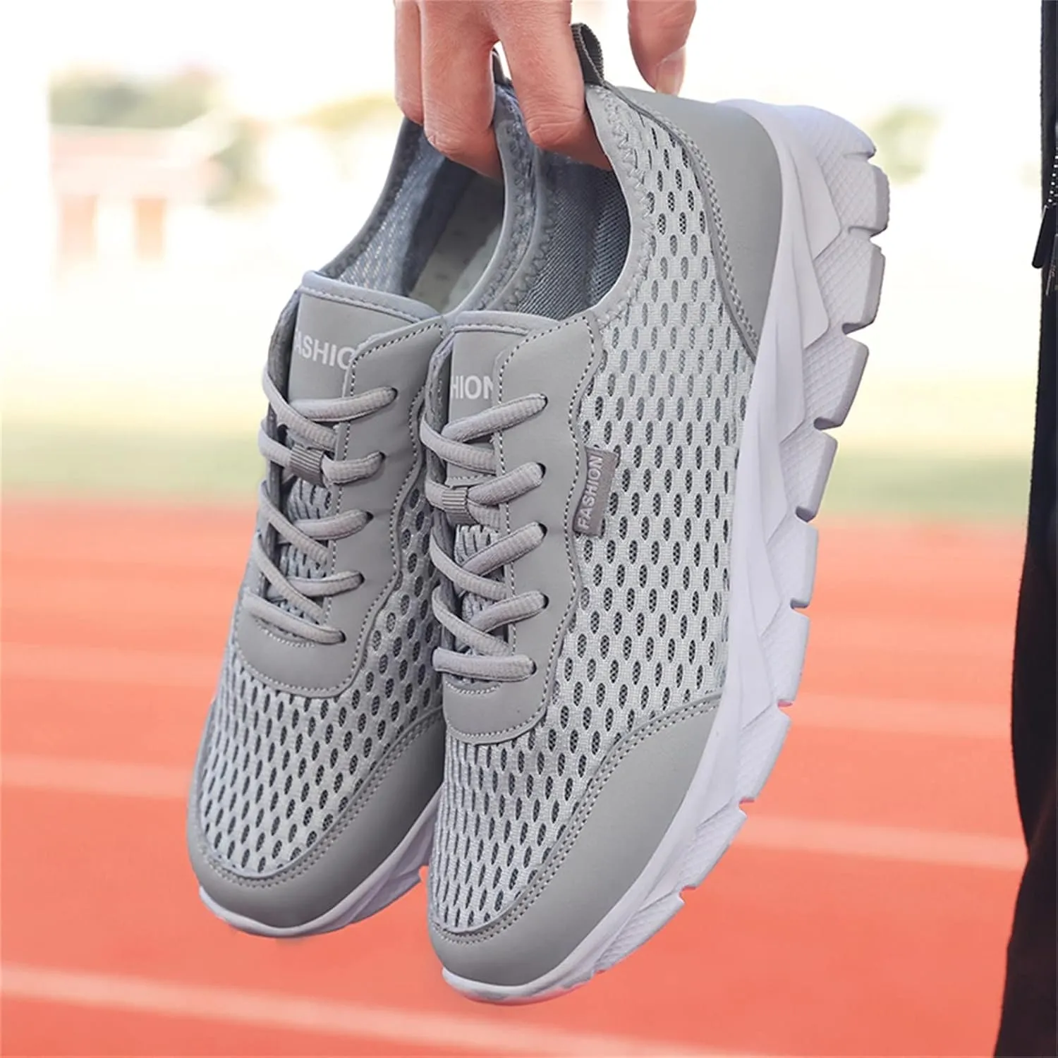 Womens Walking Shoes Lace Up Lightweight Memory Foam Cheer Slip On Shoes Women Workout Casual Work Shoes Women's Fashion Sneakers Steel Toe Tennis Shoe Cross Trainer Shoe